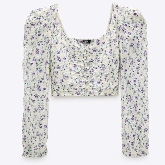 Zara top size xsmall - Picture 2 of 5